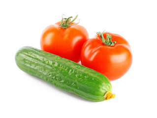 Tomatoes & cucumber