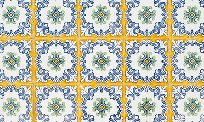 Portuguese glazed tiles 063