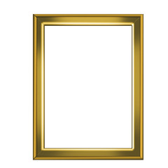 Obraz premium Golden frame for pictures