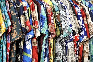 Tahitian short sleeved shirts - 25811258