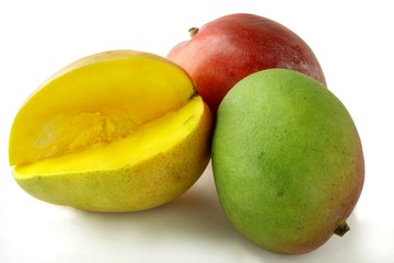 mango multicolor exotic fruits