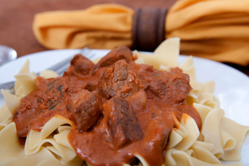 beef stroganoff