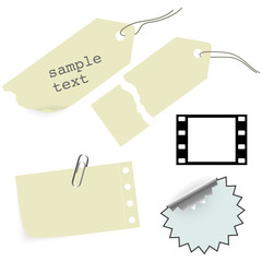 Vector set of tags