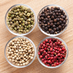 various colourful pepper