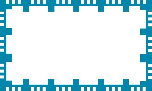 Cadre bleu
