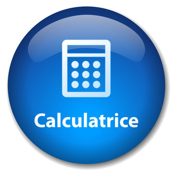 Bouton Web CALCULATRICE (mathématiques calculer en ligne outils)