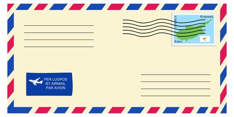 letter to/from Cyprus