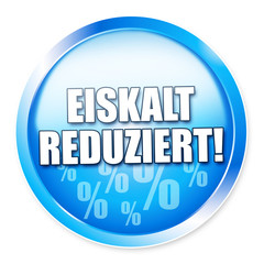 Eiskalt reduziert! Button, Icon