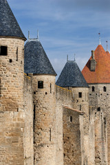 The castle at Carcasonne in France © wazymodo