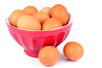 Le bol d'oeufs