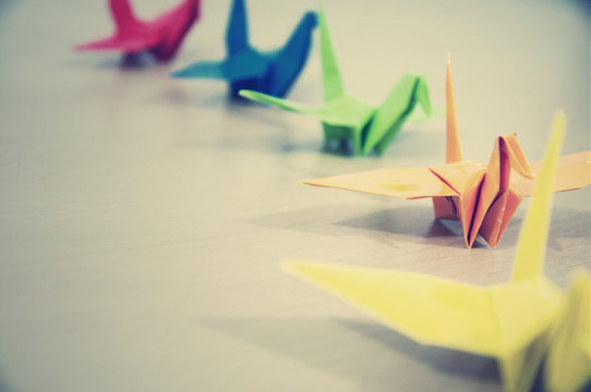 flying origami