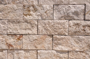 Kalksteinmauer