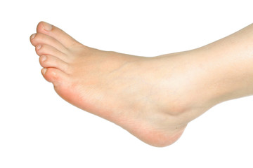 young women's foot