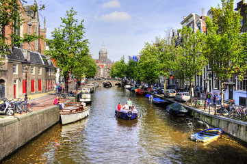 Amsterdam (Netherlands) - obrazy, fototapety, plakaty