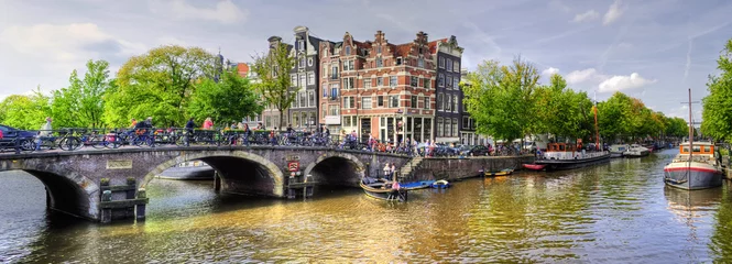 Deurstickers Amsterdam, Nederland) © XtravaganT
