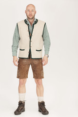 Tracht Lederhose braun