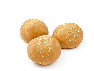 buns with sesame seeds