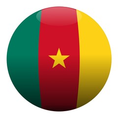 boule cameroun cameroon ball drapeau flag