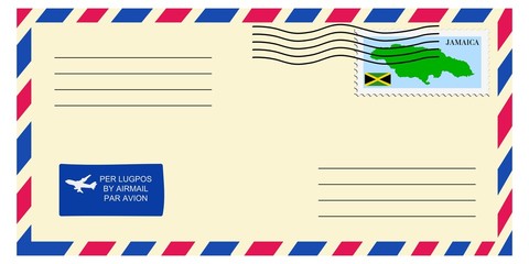 letter to/from Jamaica