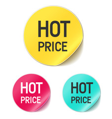 hot price sticker