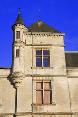 france,79,coulonges sur l'autize : chateau renaissance