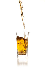 pouring alcoholic beverage