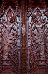 Thai style molding art .