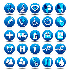 25 Matt Medical Icons