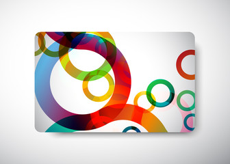Gift Card - size 3 3/8" x 2 1/8"  (86 x 54 mm)
