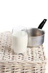 verre de lait