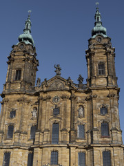 Fototapeta na wymiar Wallfahrtskirche Vierzehnheiligen