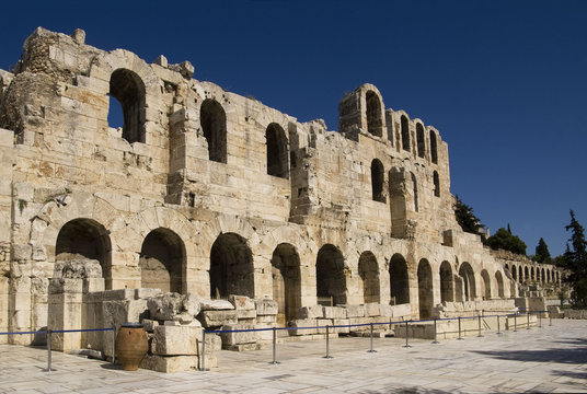 Amphitheater entrance in Athens, Greece
