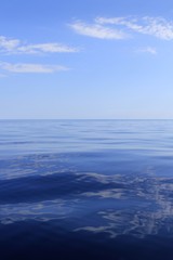 blue sea horizon ocean perfect in calm