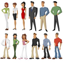 Fototapeta premium group of people