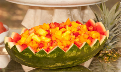 Macedonia servita nell'Anguria