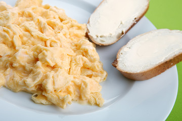 scrambled eggs