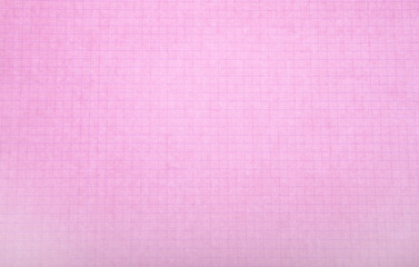 Blank squared notebook sheet