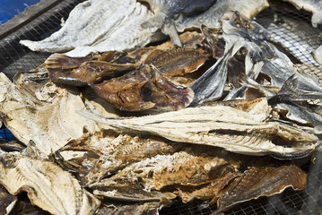 Pescado seco.