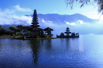 View at Batur Lake Bali Indonesia