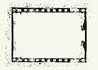 Film frame for your images - vector