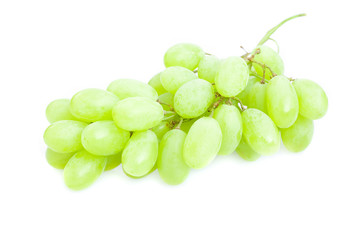 grapes isolated on white