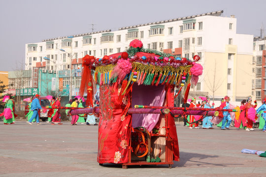 China Big Sedan Chair