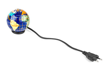 Globe and electrical cable