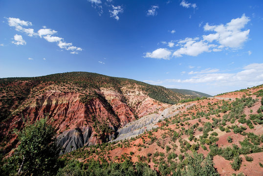 Dans la vall&eacute;e de la route d'Asni