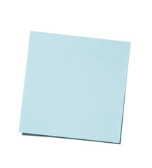 Blue clean sticker on white background with shadow