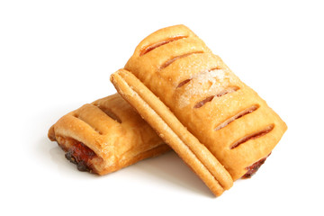 Puff pastry with jam