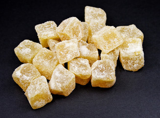 Candied Ginger Cubes