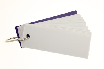 word cards