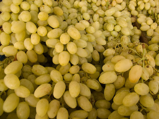 White grapes.
