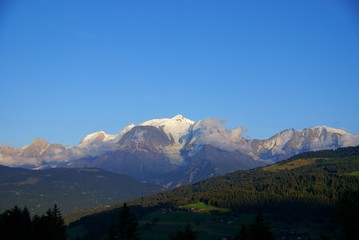 Naklejka na ściany i meble Mont-Blanc